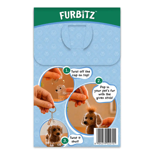 Furbitz - Dachshund Fur Keepsake Keychain