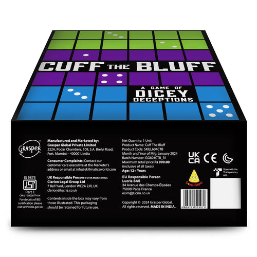 Cuff the Bluff - The Ultimate Deception & Dice Game