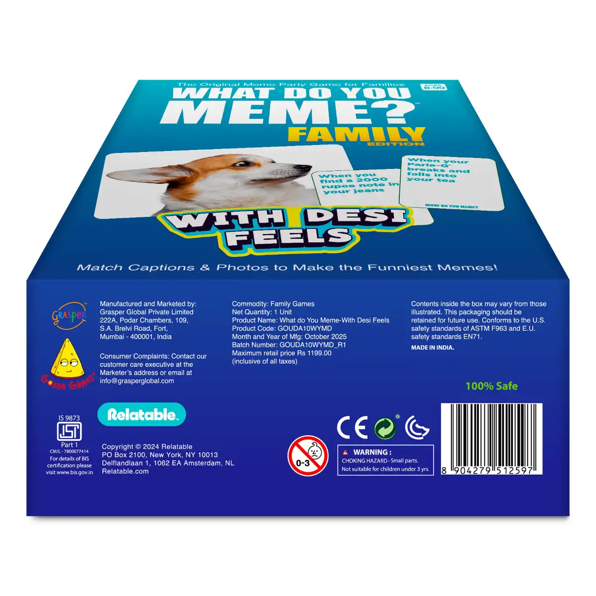 What Do You Meme? Family Edition (With Desi Feels)