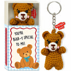Matchbox Minis - Bear Crochet Keychain