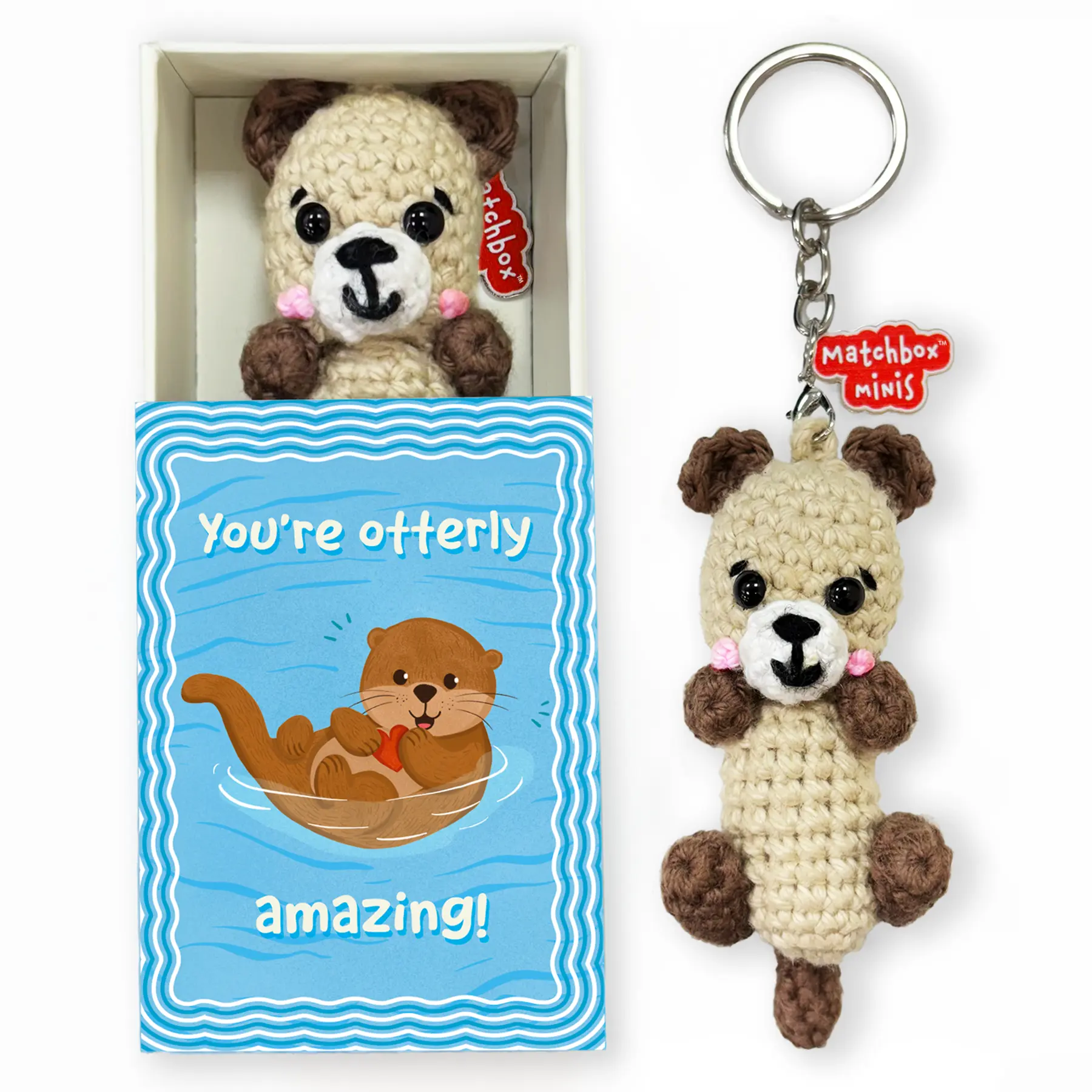 Matchbox Minis - Otter Keychain