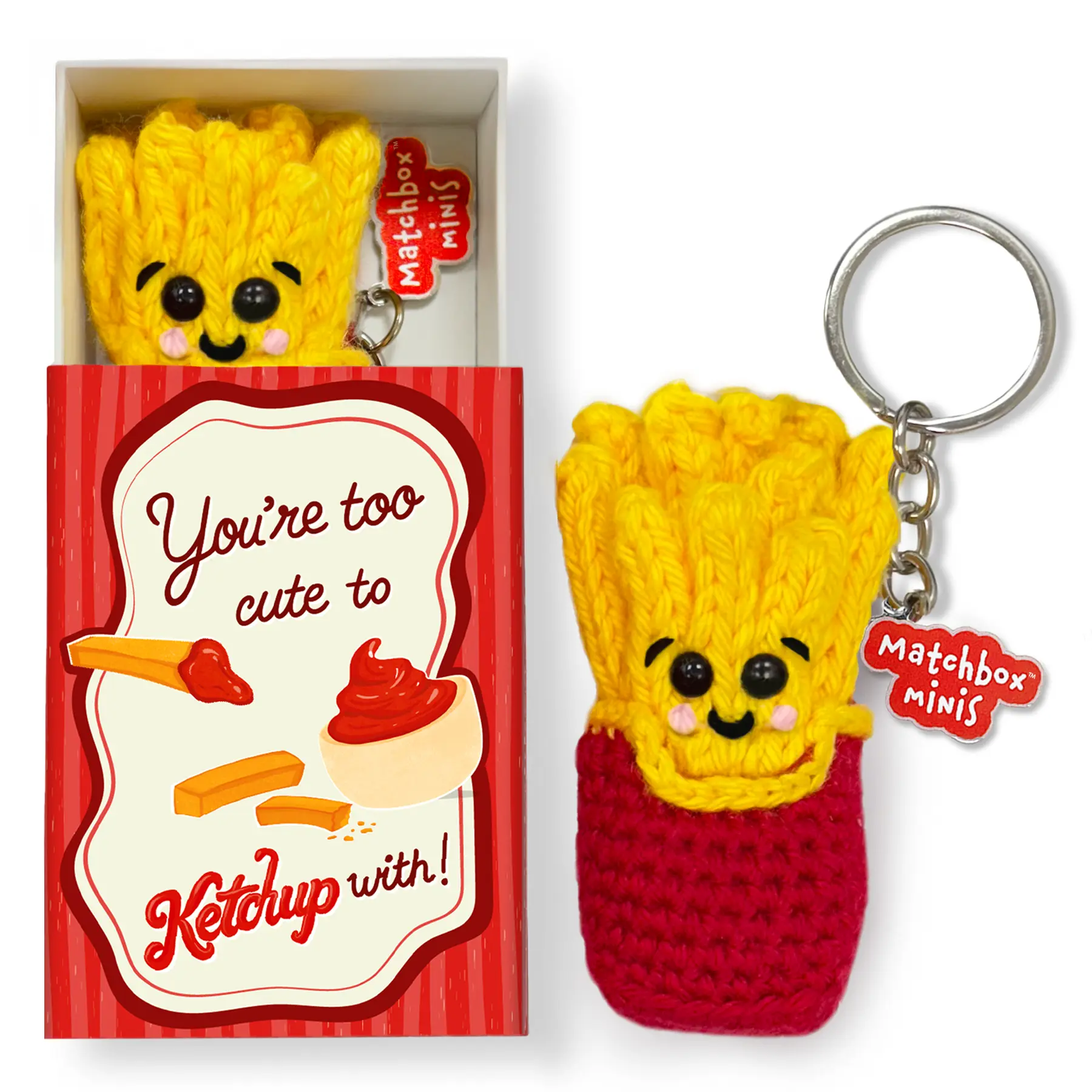 Matchbox Minis - French Fries Keychain