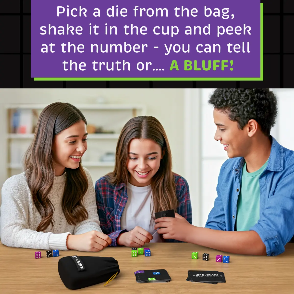 Cuff the Bluff - The Ultimate Deception & Dice Game