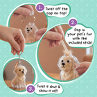 Furbitz  - Golden Retriever & Labrador Fur Keepsake Keychain