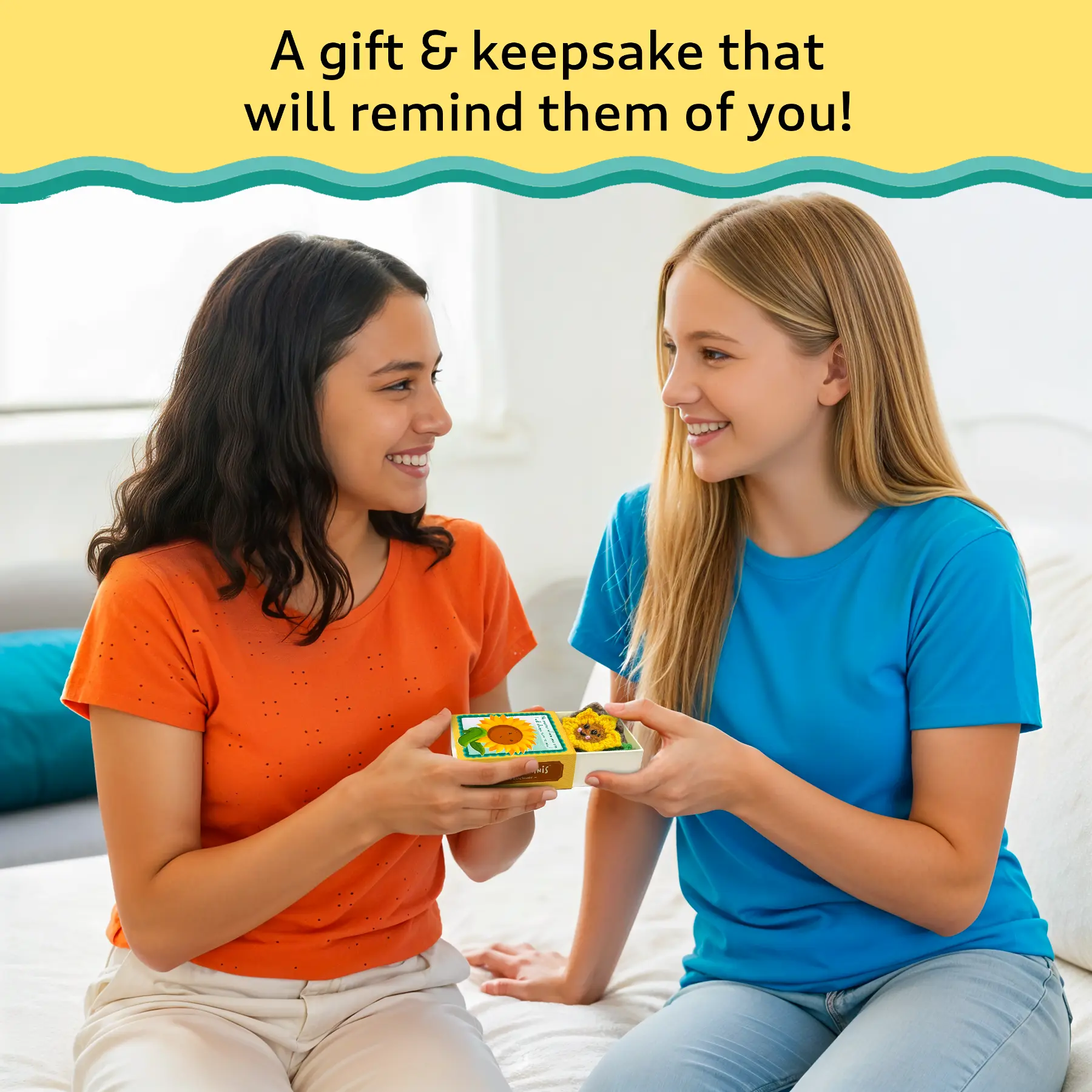 Matchbox Minis – Sunflower Keychain