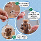 Furbitz - Dachshund Fur Keepsake Keychain