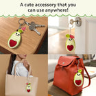 Matchbox Minis - Avocado Crochet Keychain