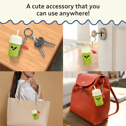 Matcha Keychain Buy Crochet Keychains Matchbox Minis - Matcha Online | Cute Crochet ...