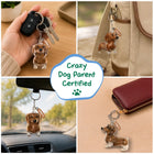 Furbitz - Dachshund Fur Keepsake Keychain