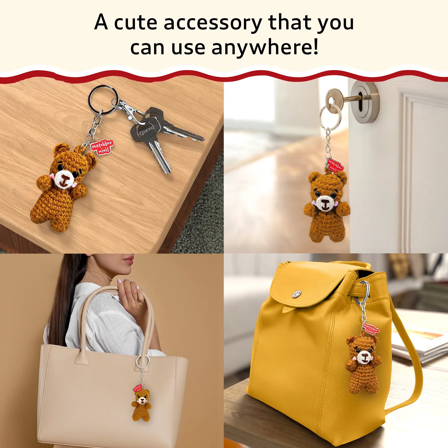 Matchbox Minis - Bear Keychain