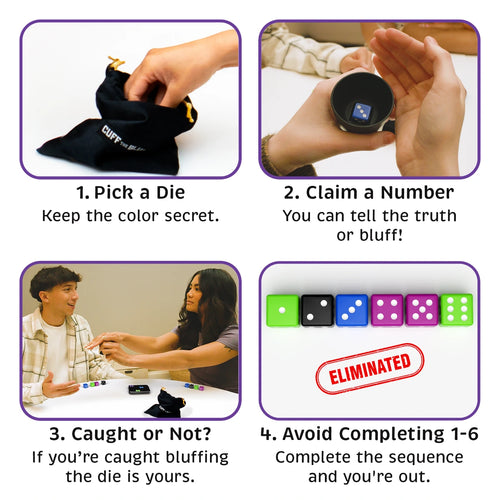Cuff the Bluff - The Ultimate Deception & Dice Game