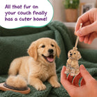Furbitz  - Golden Retriever & Labrador Fur Keepsake Keychain