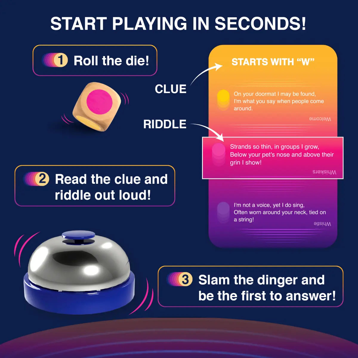 Dare to Ding - Lightning-Fast Riddle Racing Game