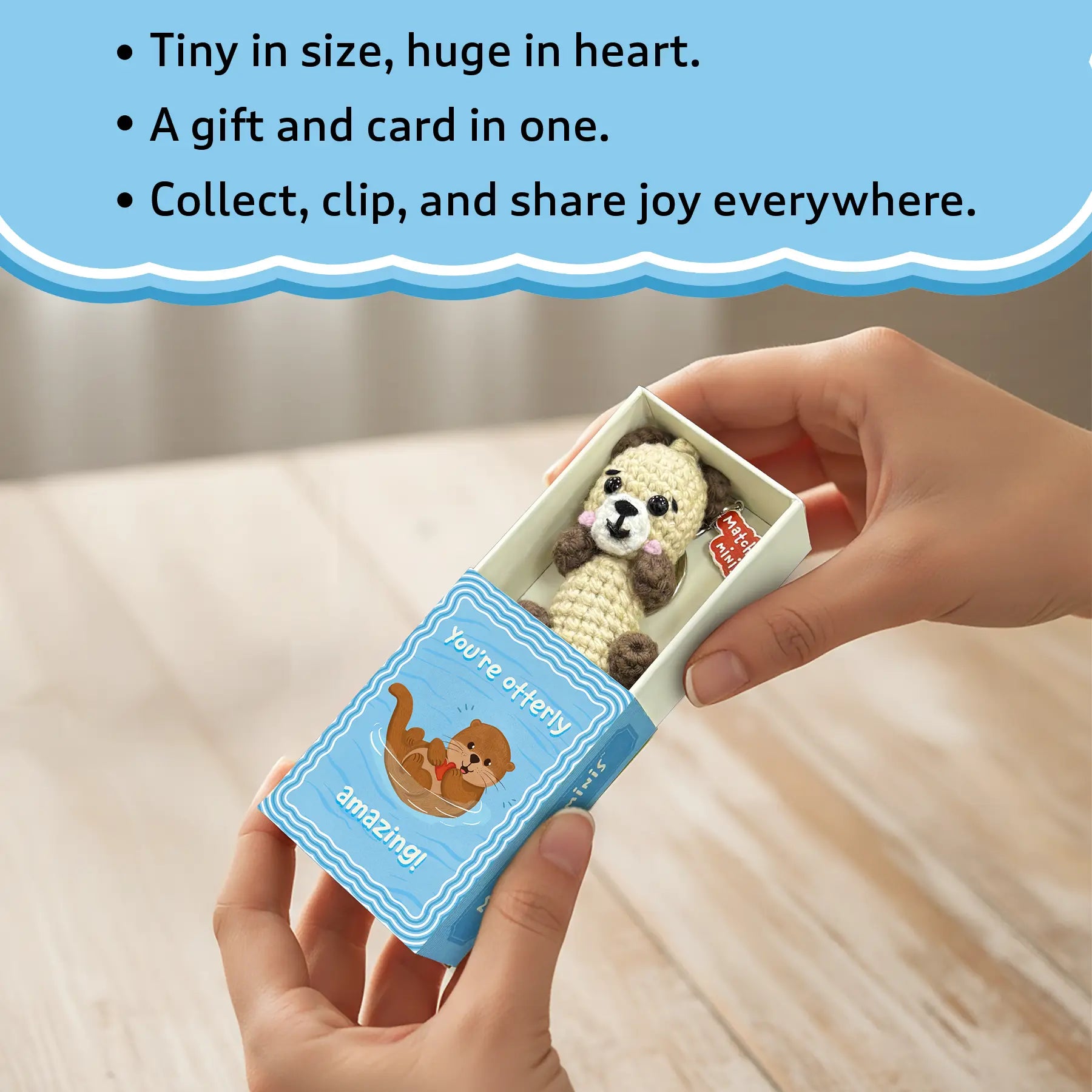 Matchbox Minis - Otter Keychain