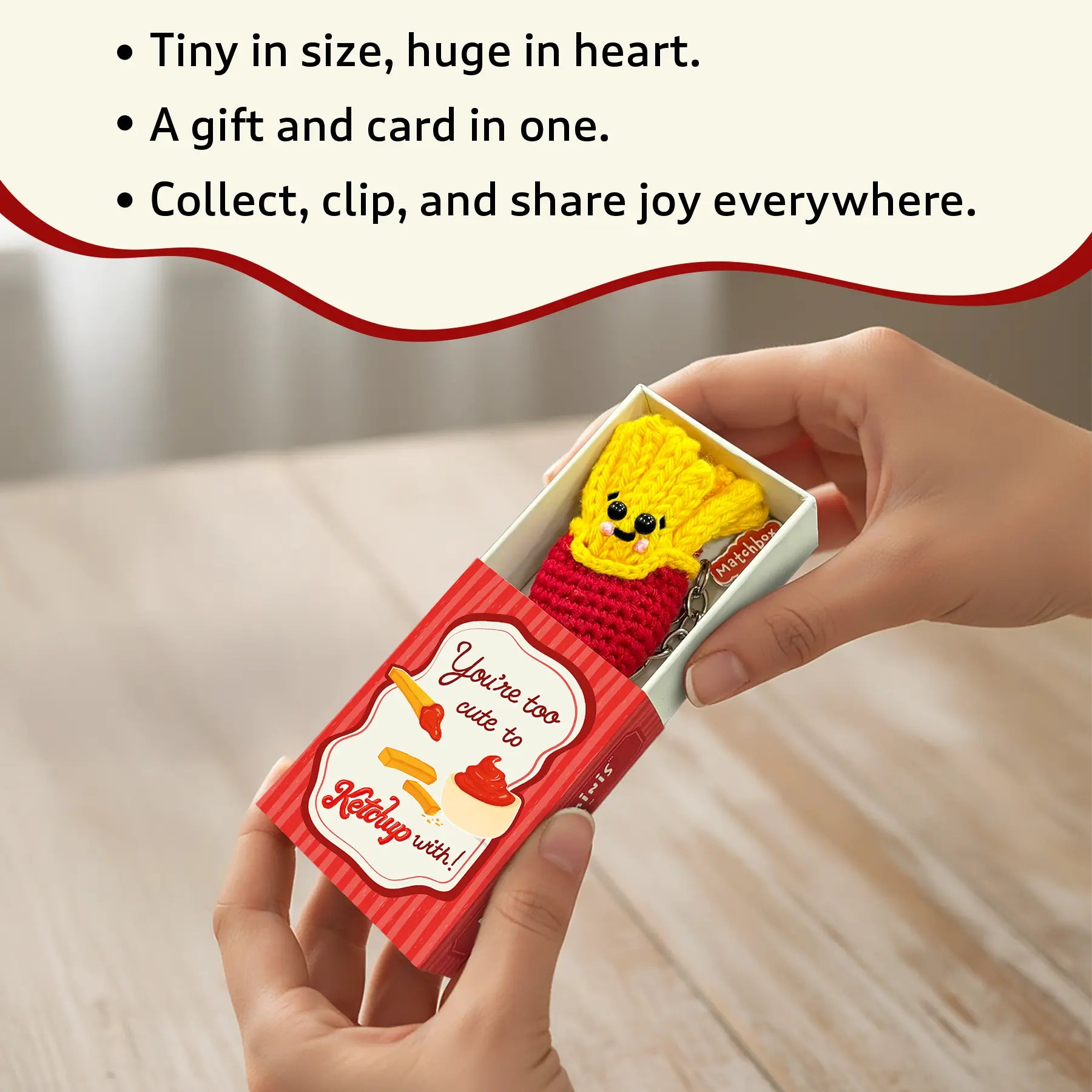 Matchbox Minis - French Fries Keychain