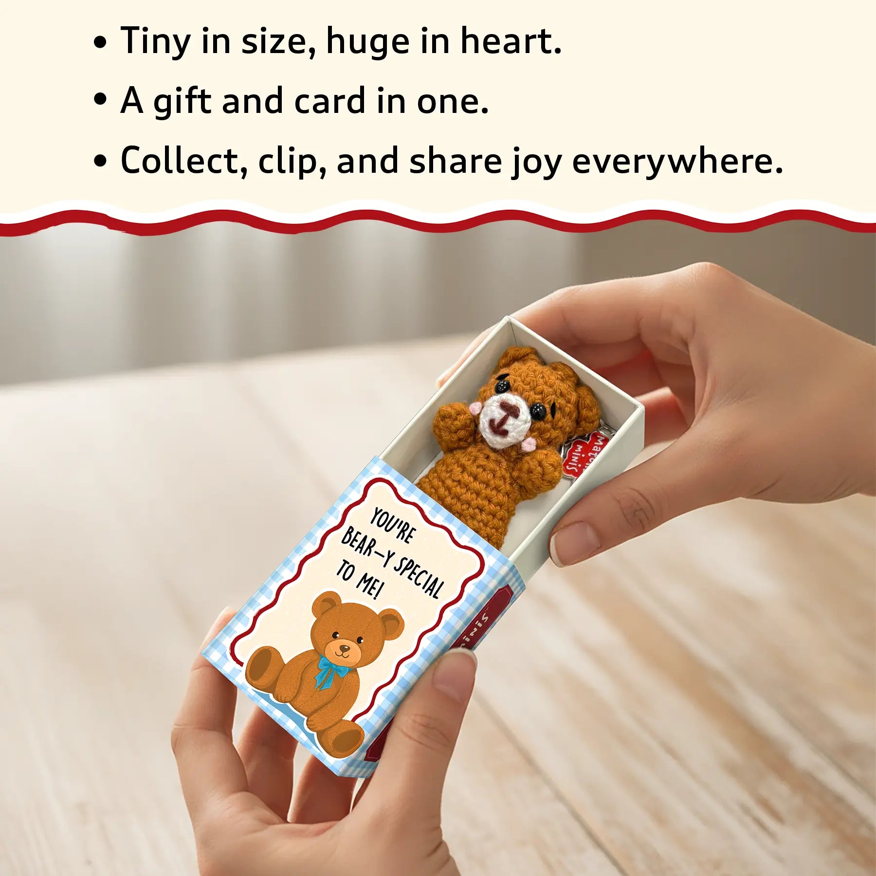 Matchbox Minis - Bear Keychain