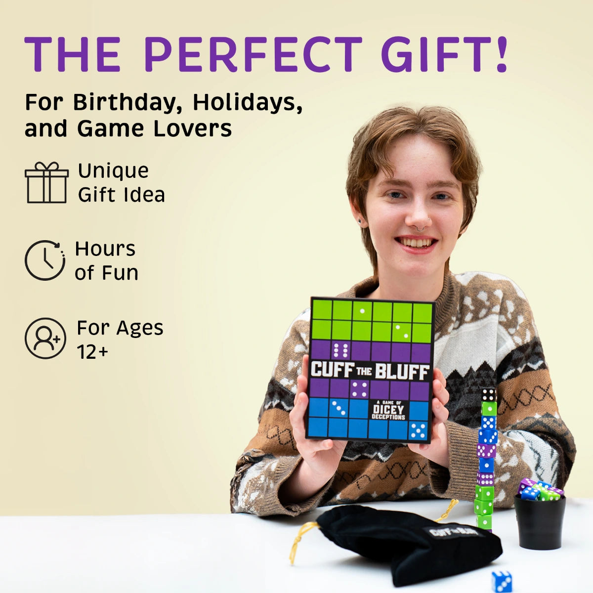 Cuff the Bluff - The Ultimate Deception & Dice Game