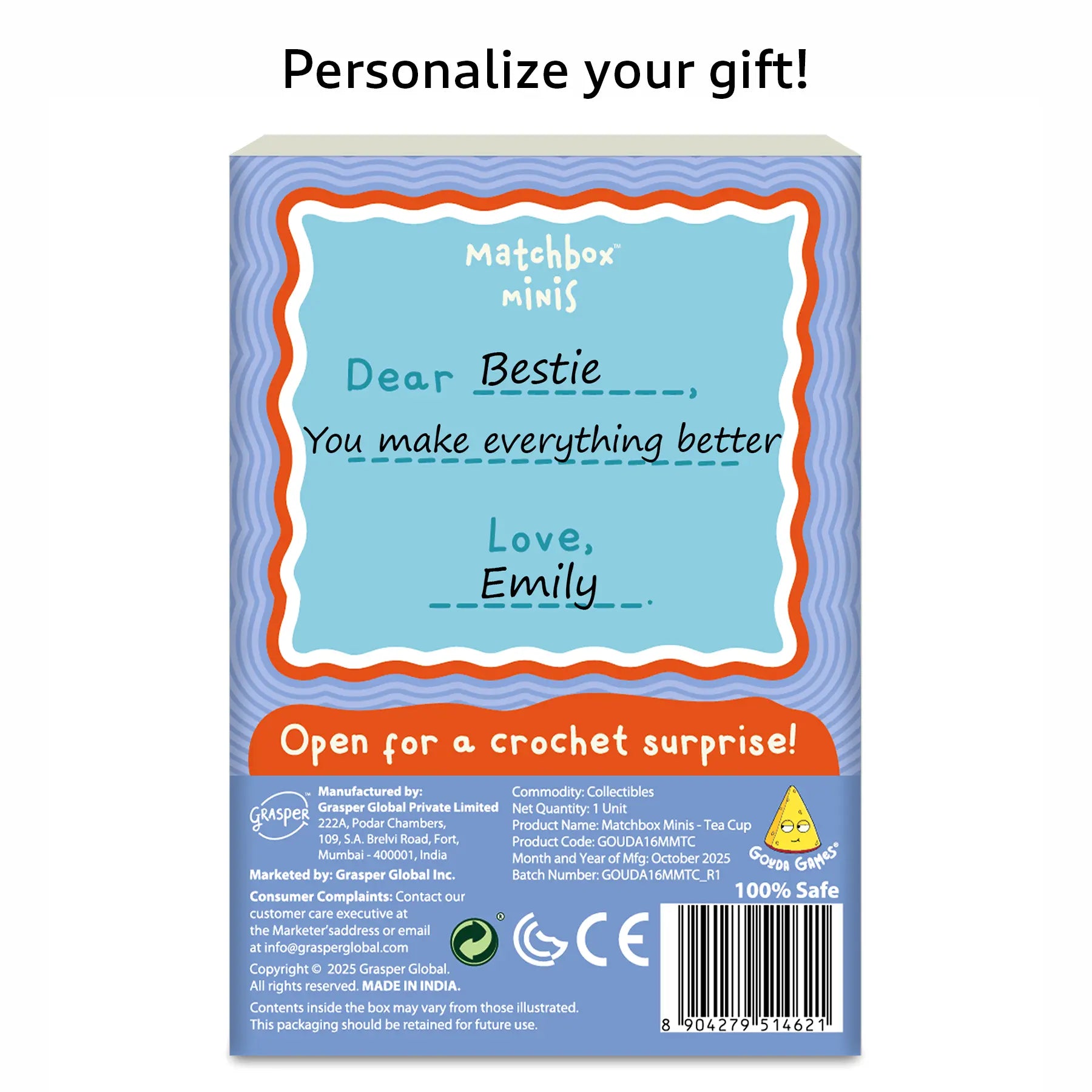 Matchbox Minis – Teacup Keychain