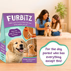 Furbitz  - Golden Retriever & Labrador Fur Keepsake Keychain
