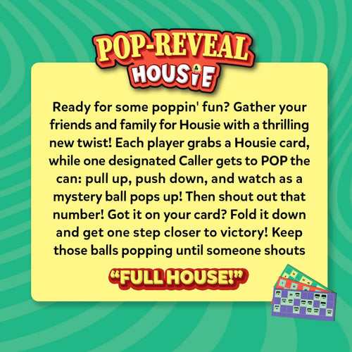 Pop Reveal Housie