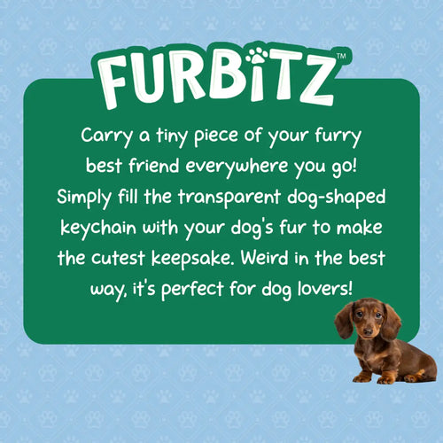 Furbitz - Dachshund Fur Keepsake Keychain