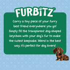 Furbitz - Dachshund Fur Keepsake Keychain