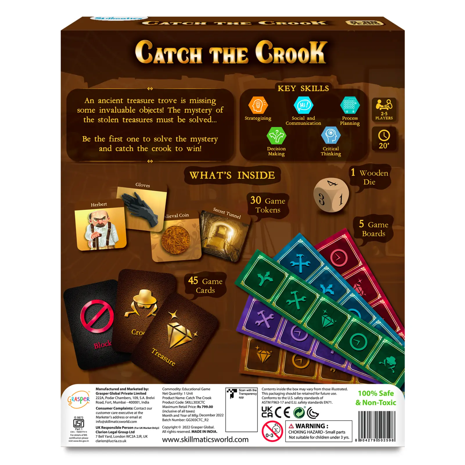 Catch The Crook -Free Gift