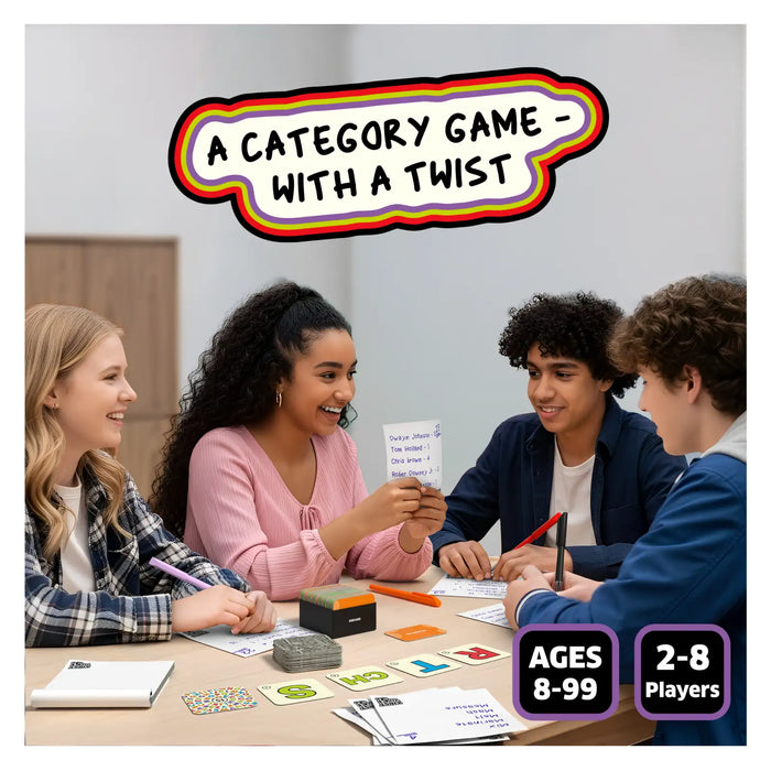 First to 5! - Lightning-Fast Category Challenge Game